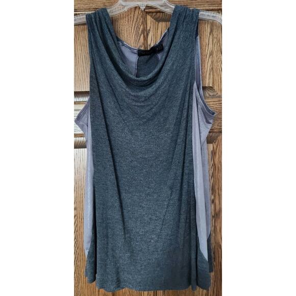The Limited Womens Sleeveless Tank Top XL Grey Duo Scopped Neck - Picture 1 of 7